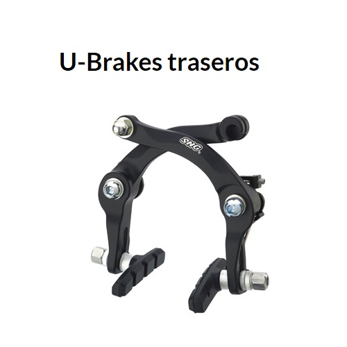 FRENO BICICLETA U-BRAKE TRASERO BMX NEGRO